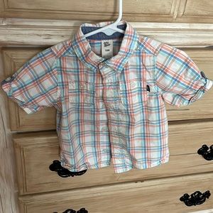 Plaid Osh Kosh Button-Down